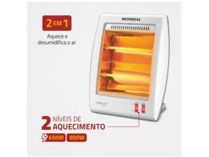 Aquecedor quartzo a15 mondial